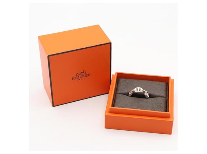 Hermès Hermes Enchainée PM Band Ring Silber - Ansicht 9