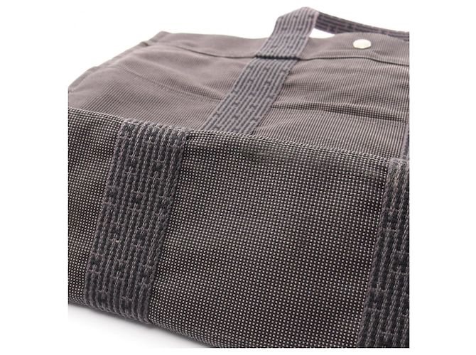 Hermès Borsa Tote Hermes Herline MM Marrone - vista 11