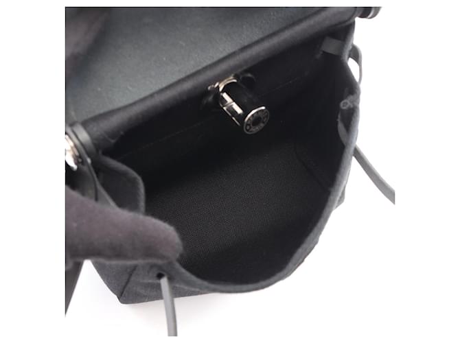 Hermès Borsa a tracolla Hermes Herbag Zip Mini Nero - vista 3