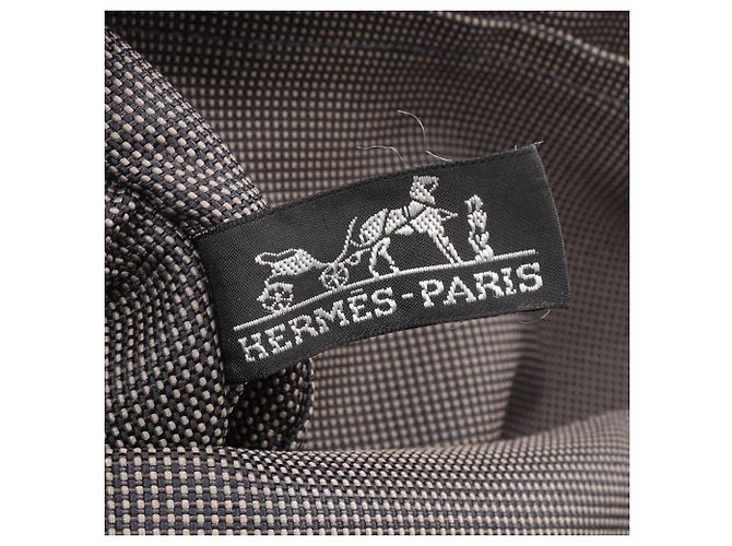 Hermès Borsa Tote Hermes Herline PM Marrone - vista 4