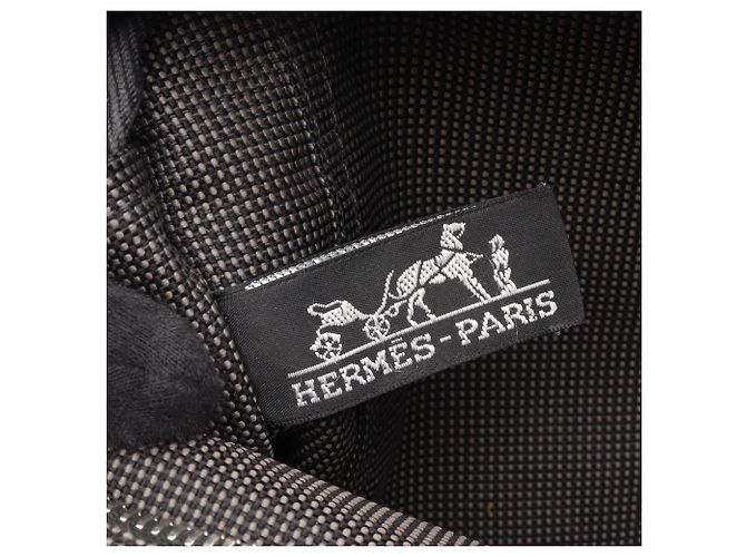 Hermès Borsa Tote Hermes Herline PM Marrone - vista 4