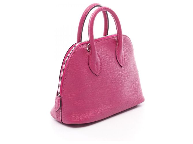 Hermès Hermes Bolide 1923 Mini Borsa a mano 2-Way Porpora - vista 2