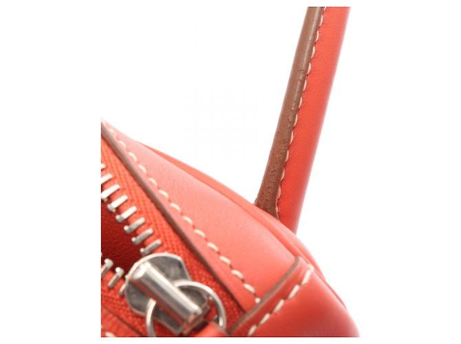 Hermès Borsa a tracolla Hermes Lindy 30 Rosie Rosa Arancione - vista 10