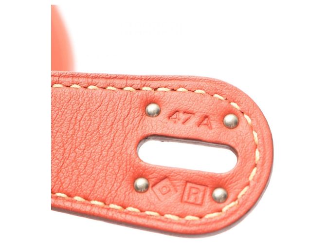 Hermès Borsa a tracolla Hermes Lindy 30 Rosie Rosa Arancione - vista 5