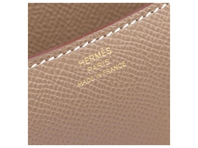 Hermès Borsa a tracolla Hermes Constance 3 Mini Marrone Taupe - vista 4
