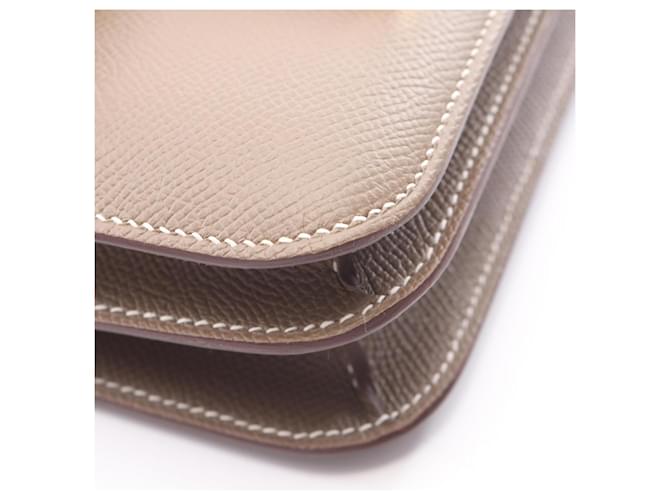 Hermès Borsa a tracolla Hermes Constance 3 Mini Marrone Taupe - vista 6