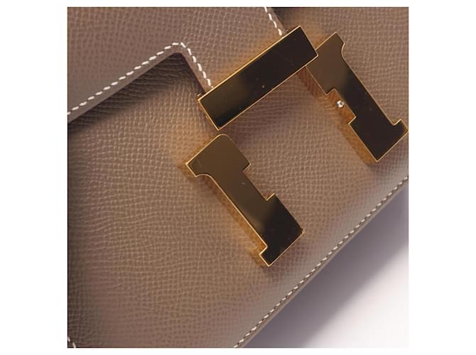 Hermès Borsa a tracolla Hermes Constance 3 Mini Marrone Taupe - vista 7