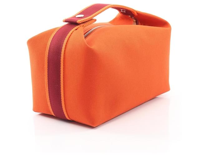 Hermès Borsa Hermes Bride à Bracque GM Rosso Arancione Bordò - vista 2