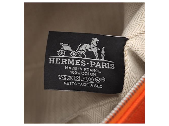 Hermès Borsa Hermes Bride à Bracque GM Rosso Arancione Bordò - vista 4