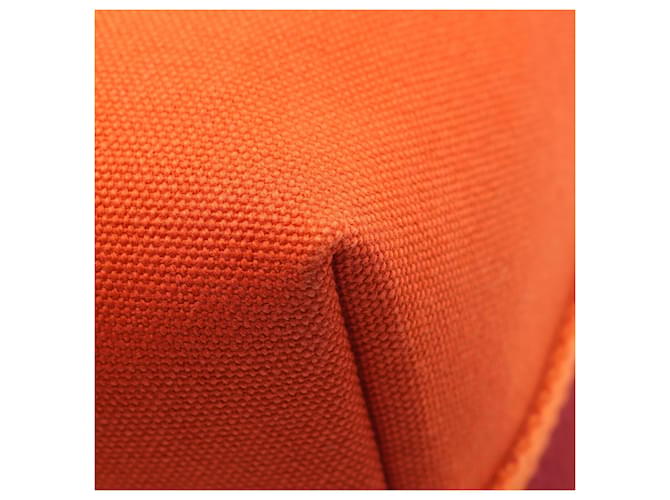 Hermès Borsa Hermes Bride à Bracque GM Rosso Arancione Bordò - vista 6