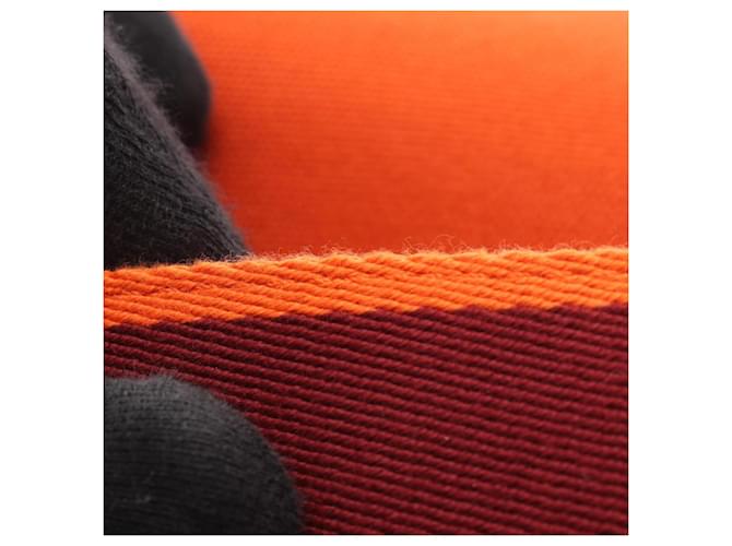 Hermès Borsa Hermes Bride à Bracque GM Rosso Arancione Bordò - vista 8