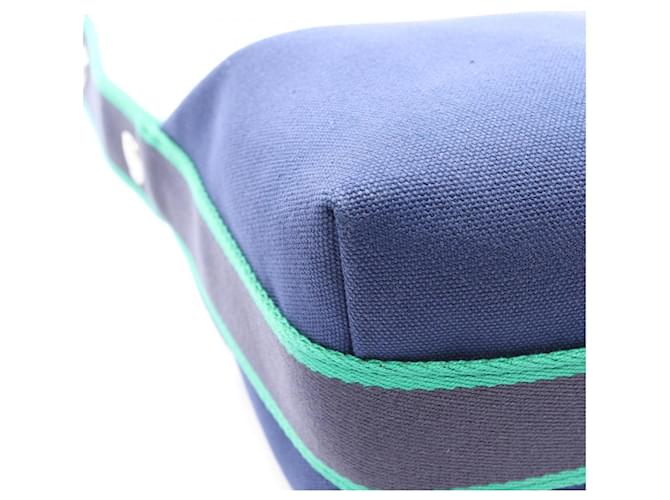 Hermès Borsa Hermes Bride à Bracque PM Blu Verde - vista 5