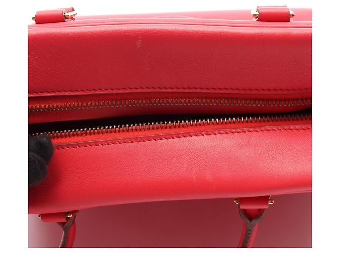 Hermès Borsa Hermes Plume 32 Rose Extreme Rosa - vista 10