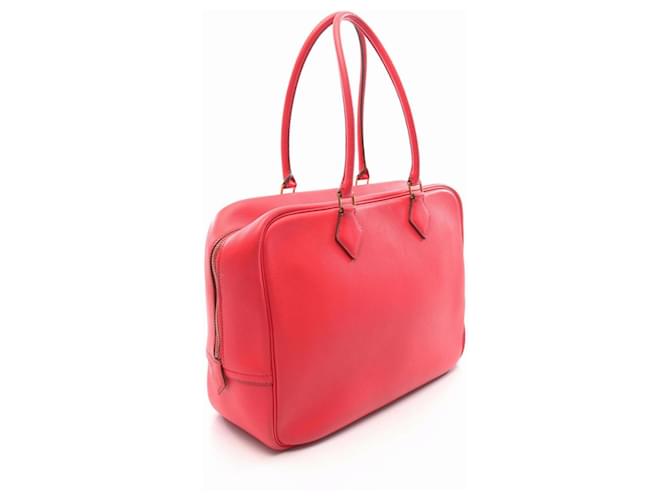 Hermès Borsa Hermes Plume 32 Rose Extreme Rosa - vista 2