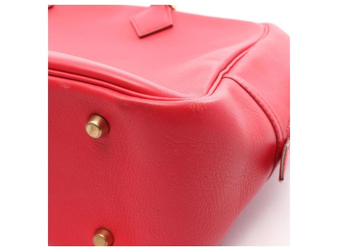 Hermès Borsa Hermes Plume 32 Rose Extreme Rosa - vista 6