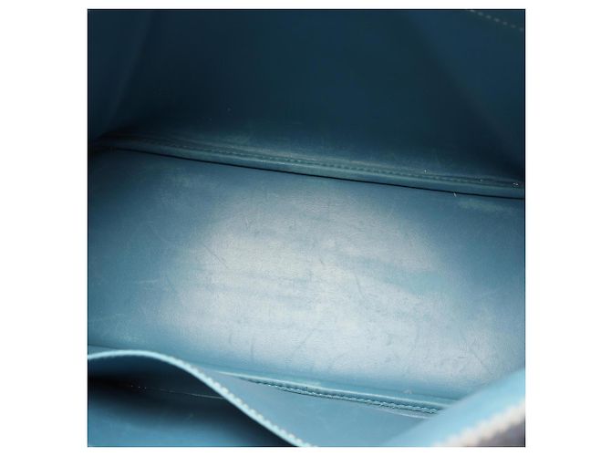 Hermès Borsa a mano Hermes Bolide 35 Blu - vista 20