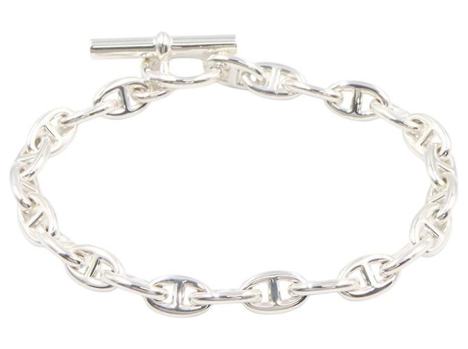 Hermès Bracciale Hermes Chaine d'Ancre TPM Argento - vista 2