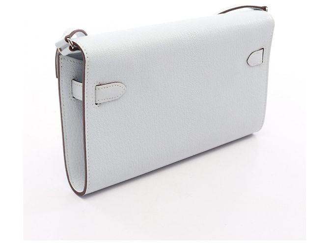Hermès Borsa a tracolla Hermes Kelly To Go Blu - vista 2