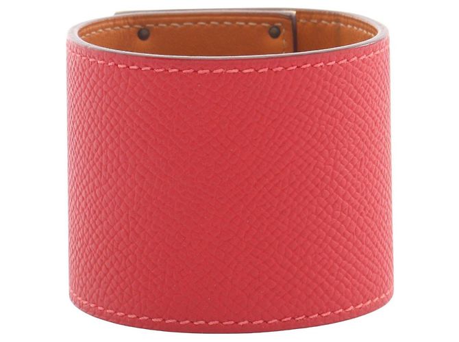 Hermès Bracciale Hermes Kelly Dog Extreme Rosso D'oro - vista 2