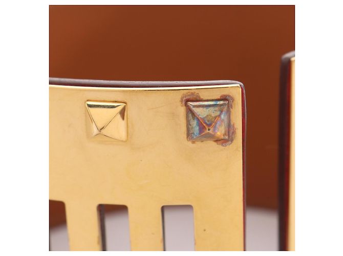 Hermès Bracciale Hermes Kelly Dog Extreme Rosso D'oro - vista 8