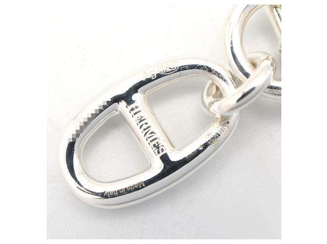 Hermès Collana Hermes Chaine d'Ancre Amulette Argento - vista 3