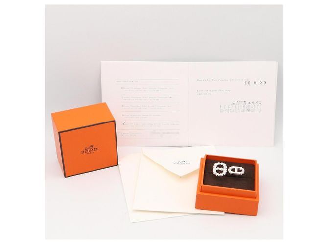 Hermès Hermes Chaine d'Ancre Area II Ring Silber - Ansicht 8