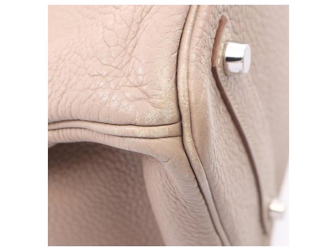 Hermès Borsa Hermes Birkin 35 Casaque Turtledove Grey Moutard Sanguine Beige Arancione Bordò - vista 9