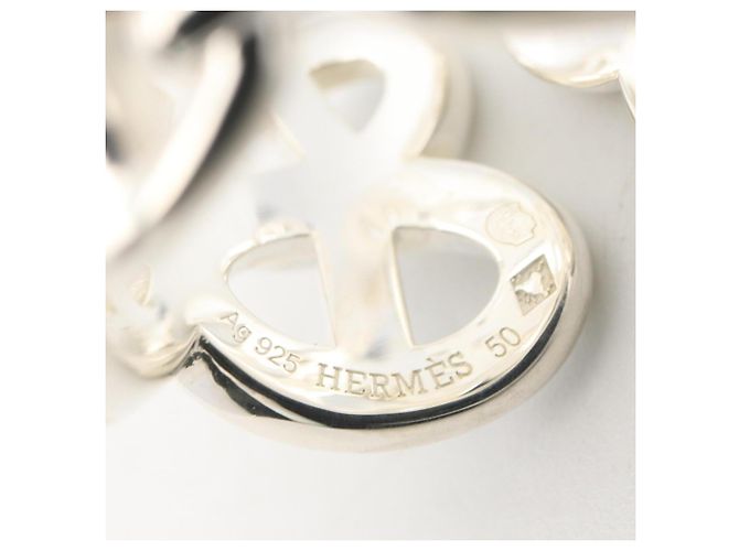 Ring Hermès Anello Hermes Chaine d'Ancre Enchainee GM in Argento 925 - vista 4