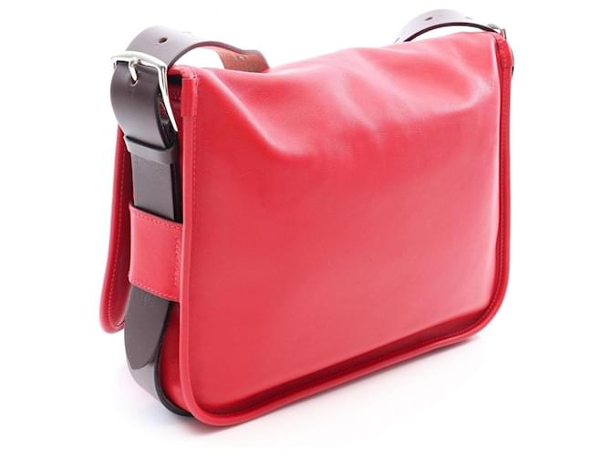 Hermès Borsa a tracolla Hermes Balda 30 Marrone Rosso - vista 2