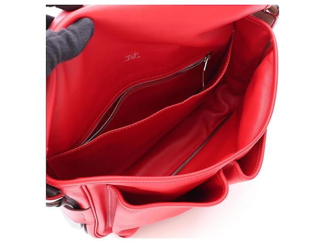 Hermès Borsa a tracolla Hermes Balda 30 Marrone Rosso - vista 3