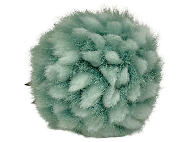 Fendi Pom-Pom Fell-Anhänger mit Ananas-Motiv - Ansicht 5