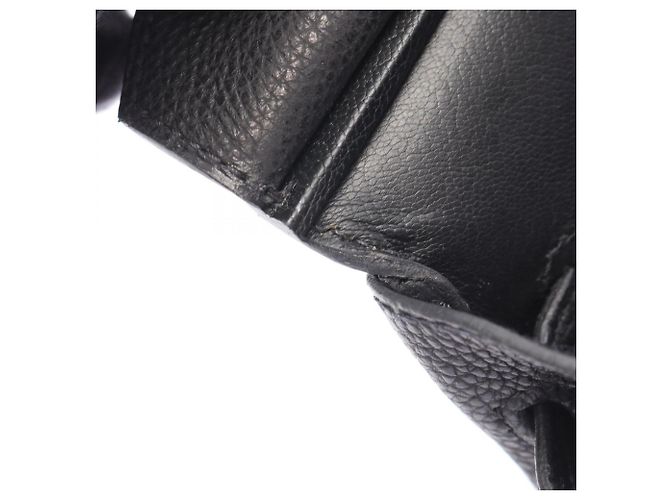 Hermès Borsa a mano Hermes Birkin 30 Nero - vista 12