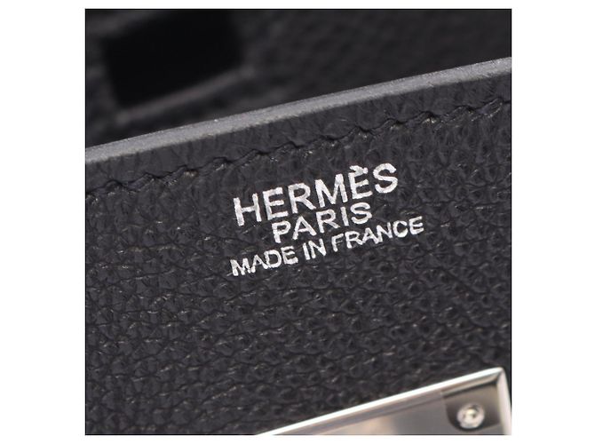 Hermès Borsa a mano Hermes Birkin 30 Nero - vista 4