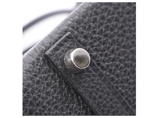 Hermès Borsa a mano Hermes Birkin 30 Nero - vista 7