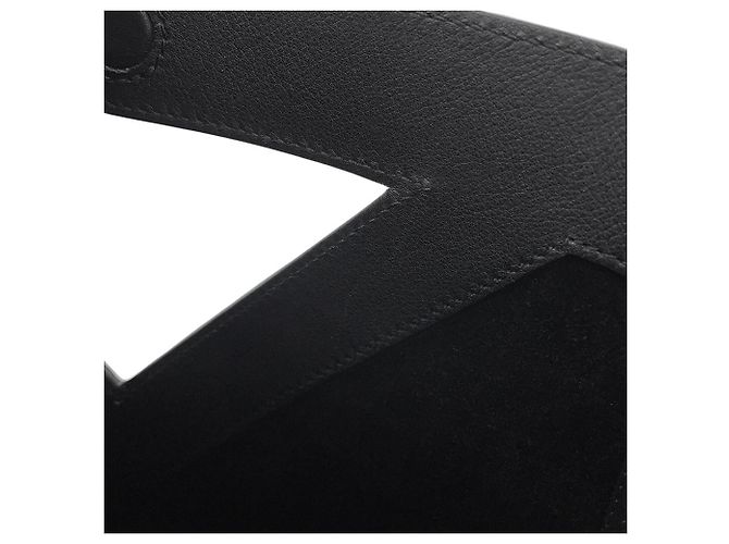 Borsa a mano in pelle nera Yves Saint Laurent Nero - vista 12
