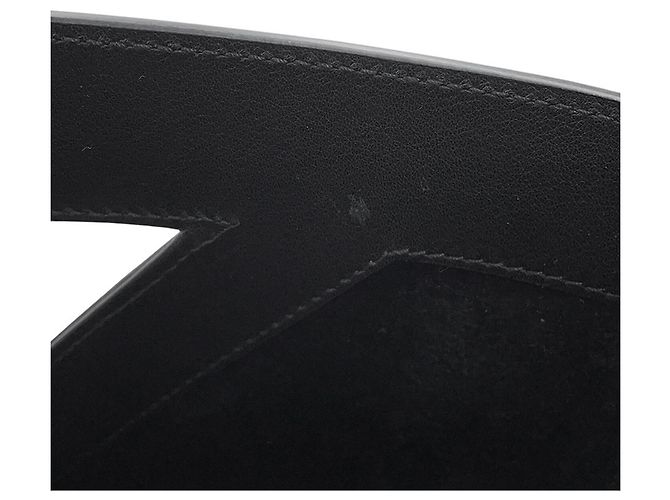 Borsa a mano in pelle nera Yves Saint Laurent Nero - vista 13