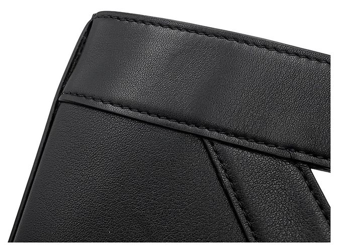 Borsa a mano in pelle nera Yves Saint Laurent Nero - vista 14