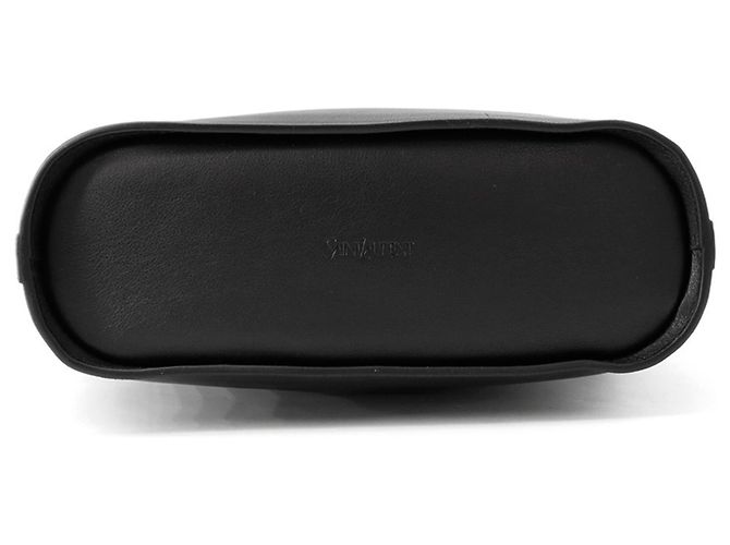 Borsa a mano in pelle nera Yves Saint Laurent Nero - vista 3