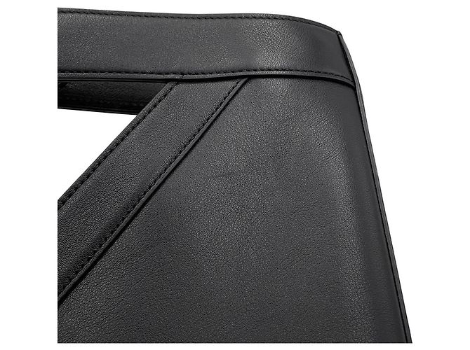Borsa a mano in pelle nera Yves Saint Laurent Nero - vista 8