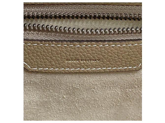 Céline Borsa a mano Celine Luggage Micro Shopper Grigio - vista 14