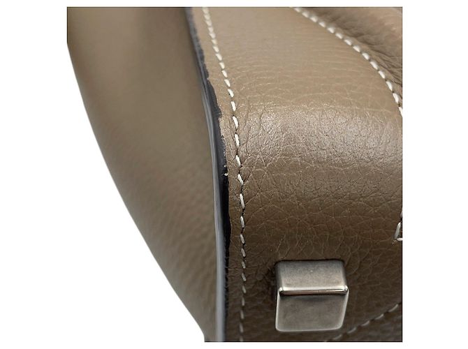Céline Borsa a mano Celine Luggage Micro Shopper Grigio - vista 6