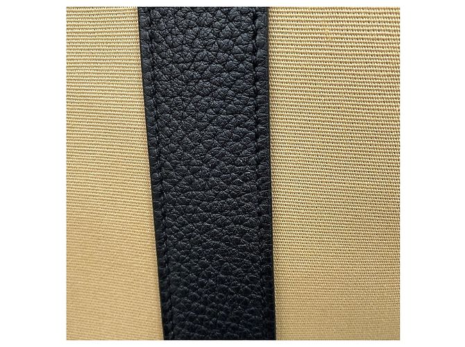 Hermès Borsa Tote Hermes Garden TPM Trench Nero Beige - vista 6