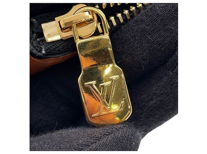 Louis Vuitton Monogram Empreinte Pochette Trio Marrone Nero Crudo - vista 7