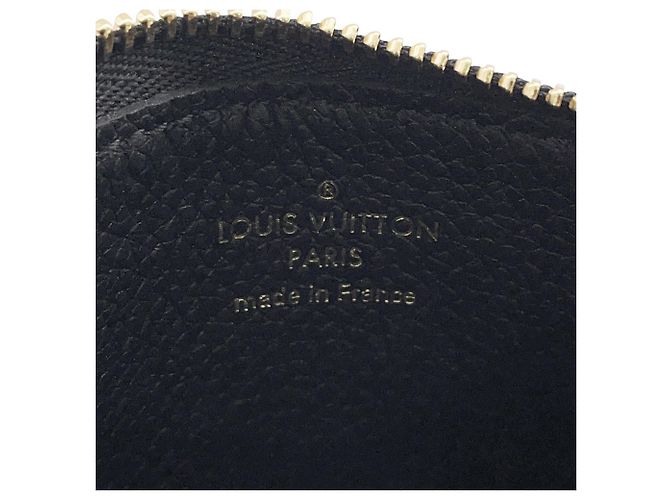 Louis Vuitton Monogram Empreinte Pochette Trio Marrone Nero Crudo - vista 8