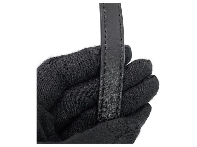 Borsa Salvatore Ferragamo Cutout S in pelle di vitello Nero - vista 10