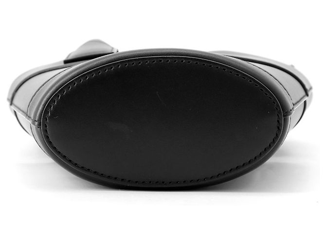 Borsa Salvatore Ferragamo Cutout S in pelle di vitello Nero - vista 3