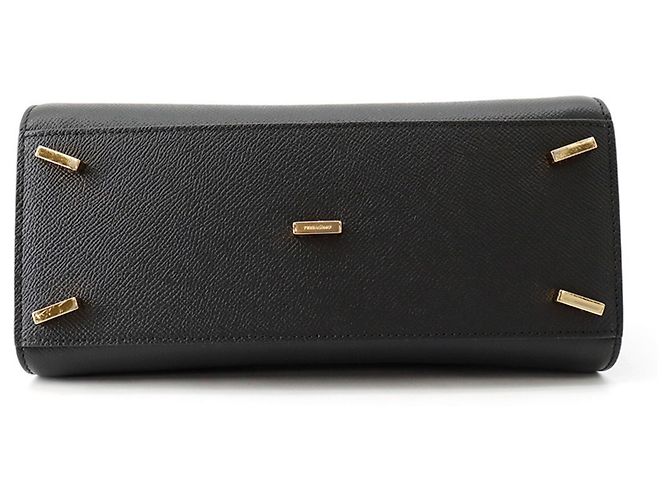 Borsa Salvatore Ferragamo New Studio Box Nero - vista 3