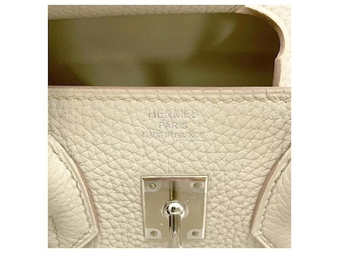 Hermès Borsa Hermes Birkin 25 Grigio - vista 15