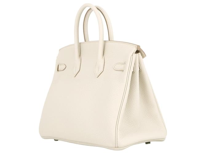Hermès Borsa Hermes Birkin 25 Grigio - vista 2