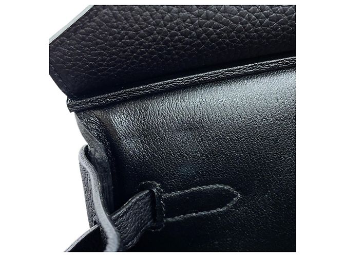 Hermès Borsa Hermes Birkin 40 in pelle Togo nera Nero - vista 10